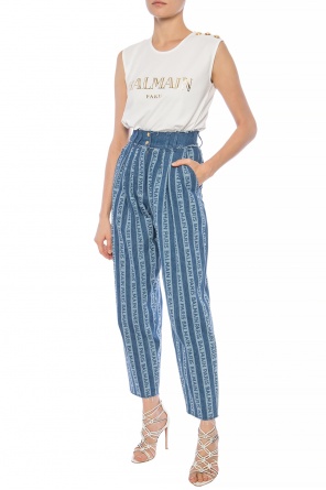 Top z nadrukowanym logo, zdjęcie 2 Top z nadrukowanym logo od Balmain